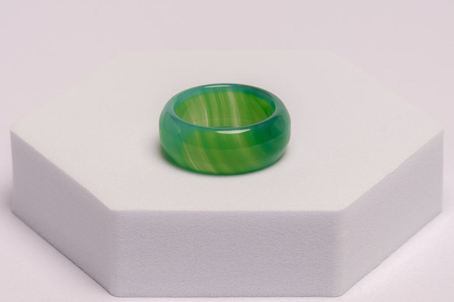 Green Jade Ring