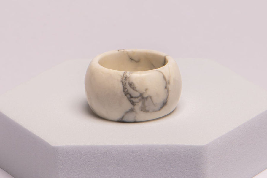 Howlite Ring
