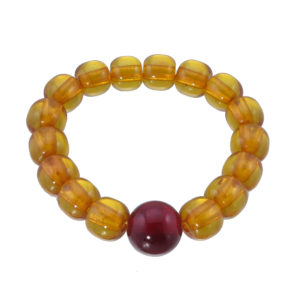Yellow-Red Sondulass Amber
